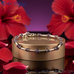 Load image into Gallery viewer, Amethyst Gemstone Bracelet | Sterling Silver | Women's Jewelry