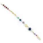 Load image into Gallery viewer, Gemstone Beaded Bracelet | 925 Silver | Chakra Jewelry | Gift
