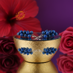 Load image into Gallery viewer, Lapis Lazuli Bead Drop Earrings | 925 Silver Hook Earrings for Women