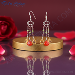 Load image into Gallery viewer, 925 Silver Gemstone Dangle Earrings for Women | Daily Wear