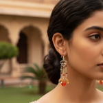 Load image into Gallery viewer, 925 Silver Gemstone Dangle Earrings for Women | Daily Wear