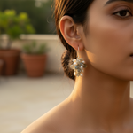 Load image into Gallery viewer, 925 Silver Freshwater Pearl & Labradorite Earrings for Women