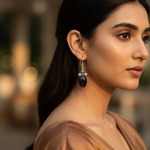 Load image into Gallery viewer, 925 Silver Amethyst Drop Earrings for Women | Gemstone Jewelry