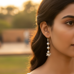 Load image into Gallery viewer, 925 Silver Pearl Drop Earrings for Women | Elegant Jewelry