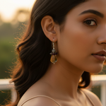 Load image into Gallery viewer, 925 Silver Citrine Gemstone Earrings for Women | Gift Jewelry