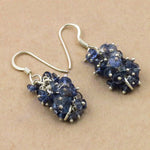 Load image into Gallery viewer, 925 Silver Blue Sapphire Drop Earrings for Women | Gift