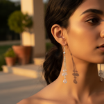 Load image into Gallery viewer, 925 Silver Moonstone Dangle Earrings for Women | Gift Jewelry