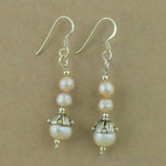 Load image into Gallery viewer, 925 Silver Pearl Drop Earrings for Women | Dangle Earrings