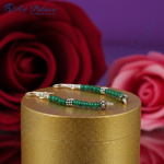 Load image into Gallery viewer, 925 Silver Green Stone Bead Earrings for Women | Dangle Earrings