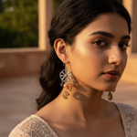 Load image into Gallery viewer, 925 Silver Gemstone Dangle Earrings for Women | Gift Jewelry