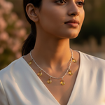 Load image into Gallery viewer, 925 Silver Citrine Gemstone Necklace for Women | Gift Jewelry