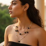 Load image into Gallery viewer, 925 Silver Gemstone Layered Necklace for Women | Fashion Jewelry