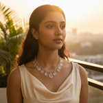 Load image into Gallery viewer, Silver Moonstone Dangle Necklace | Women's Jewelry | Gift