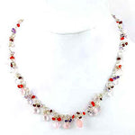Load image into Gallery viewer, Gemstone Beaded Necklace | 925 Sterling Silver | For Women