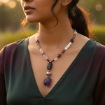 Load image into Gallery viewer, Gemstone Beaded Necklace for Women | Fashion Jewelry Gift