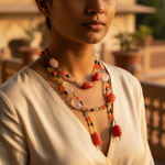 Load image into Gallery viewer, Multi-Stone Beaded Necklace for Women | Colorful Fashion Jewelry