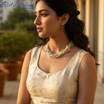 Load image into Gallery viewer, Beaded Gemstone Strand Necklace | Multi-Strand Necklace for Women