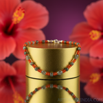 Load image into Gallery viewer, Labradorite & Carnelian Bead Necklace for Women | Gemstone Jewelry