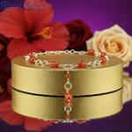 Load image into Gallery viewer, 925 Silver Carnelian Beaded Necklace for Women | Daily Wear