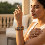 Load image into Gallery viewer, Gold Diamond Bangle Bracelet for Women | Luxury Jewelry