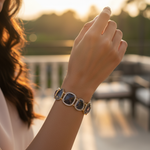 Load image into Gallery viewer, Sapphire Gemstone Bracelet | Gold plating Plated Bracelet For Women