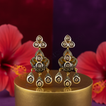 Load image into Gallery viewer, Gold Plated Diamond Drop Earrings for Women | Statement Jewelry