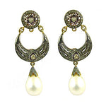 Load image into Gallery viewer, Pearl Drop Earrings - Antique Design for Women | Gift Jewelry