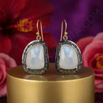 Load image into Gallery viewer, Moonstone Drop Earrings for Women | Dangle Earrings | Gift