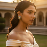 Load image into Gallery viewer, Gold & Diamond Stud Earrings for Women | Luxury Jewelry