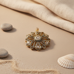 Load image into Gallery viewer, gold plating Filigree Diamond Pendant for Women | Luxury Jewelry Gift