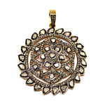 Load image into Gallery viewer, gold plating Diamond Floral Pendant | Women's Luxury Jewelry Gift