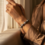 Load image into Gallery viewer, Geometric Silver Diamond Beads for Jewelry Making