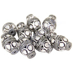 Load image into Gallery viewer, Silver Beads with Diamonds | Handmade Jewelry for Women