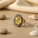 Load image into Gallery viewer, Yellow Sapphire Ring for Women | gold plating Plated Jewelry