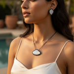 Load image into Gallery viewer, Pave Diamond & Mother of Pearl Ring | Luxury Jewelry for Women