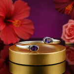 将图像加载到图库查看器中, 925纯银紫水晶手镯 | 女士珠宝礼品