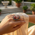 Load image into Gallery viewer, 925 Silver Jasper Gemstone Ring for Women | Gift Jewelry