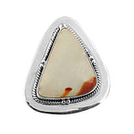 Load image into Gallery viewer, 925 Silver Jasper Stone Ring for Women | Statement Jewelry