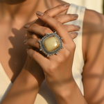 Load image into Gallery viewer, 925 Silver Gemstone Ring for Women | Statement Jewelry