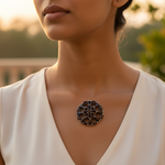 Load image into Gallery viewer, Garnet Silver Pendant for Women | Gemstone Jewelry Gift