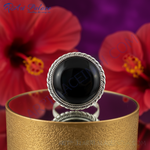 Load image into Gallery viewer, 925 Silver Black Onyx Ring for Women | Statement Jewelry
