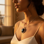 Load image into Gallery viewer, 925 Silver Black Onyx Ring for Women | Statement Jewelry