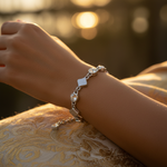 Load image into Gallery viewer, Silver Cubic Zirconia Bracelet | For Women | Fashion Jewelry