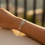 Load image into Gallery viewer, Silver Diamond Bracelet for Women | Elegant Jewelry Gift