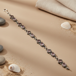 Load image into Gallery viewer, 925 Silver Amethyst Bracelet for Women | Sterling Silver Jewelry