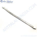 将图像加载到图库查看器中, Sterling silver herringbone bracelet with a polished finish, displayed on a white surface.