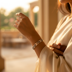 Load image into Gallery viewer, Pulsera de plata para hombre | Joyería de plata de ley hecha a mano