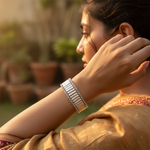 Load image into Gallery viewer, 925 Silver Rectangle Bracelet for Women | Gift Jewelry