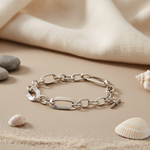 Load image into Gallery viewer, 925 Sterling Silver Link Bracelet for Women | Gift Jewelry