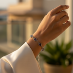 Load image into Gallery viewer, 925 Silver Amethyst Bracelet for Women | Gemstone Jewelry